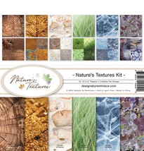 Reminisce Collection Kit 12&quot;X12&quot;-Nature&#39;s Textures NTX200 - £17.92 GBP