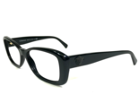 Versace Eyeglasses Frames MOD.3228 GB1 Black Rectangular Sparkly Logos 5... - $102.63