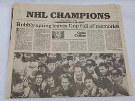 June 2 1991 Pittsburgh Press NHL Champions Newpaper Penguins Stanley Cup - £15.57 GBP