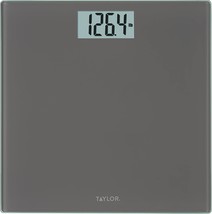 Body Weight Scales From Taylor Precision Products, Highly, Charcoal Grey. - £27.20 GBP