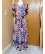 Matilda Jane ladies patchwork maxi dress size Large - $730.55 MXN