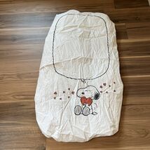 Pottery barn kids peanuts Snoopy Baby crib sheet with hearts - €13,04 EUR