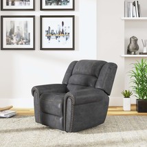 Ferrari Gray Gliding Recliner | Comfort &amp; Style - £632.43 GBP