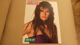 Monika Schnarre Hamptons Magazine..Cover Only.. Labor Day, 1987 VG+ - £7.95 GBP