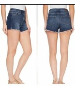 NWT PAIGE 30 Premium Denim cutoff blue jean shorts Margot destructed Yas... - $101.40 CAD