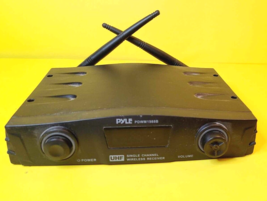 PYLE PDWM 1988B WIRELESS MICROPHONE SYSTEM UHF SINGLE CHANNEL WIRELESS R... - $34.80