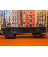 Marx Trains Used  #51170/05572  Plastic Deluxe ERIE Gondola Car  Black  - $11.00