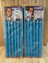 Conair Small Spiral Curls Curlers Flexible Roller Wired Foam Body Bounce 24 Piec - £23.35 GBP