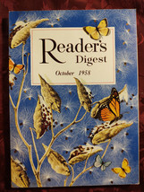 Readers Digest October 1958 H F Ellis John Steinbeck Blake Clark Eleanor Harris - £5.44 GBP