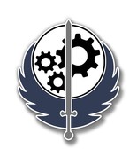Winged Sword and Gears Precision Cut Decal - $64.15 MXN+