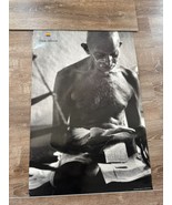 Apple Think Different Poster 1997 Mahatma Gandhi Black &amp; White Rare Vintage - $663.24 MXN