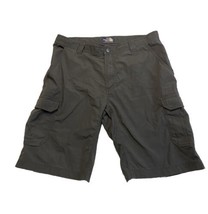 The North Face Gray Ripstop Sightseer Cargo Shorts Outdoor Hiking Mens 40 - £19.02 GBP