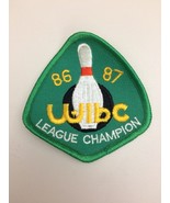 WIBC 86/87 League Champion Patch!!! - $5.99