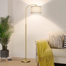 Led Floor Lamp Fully Dimmable Modern Standing Lamp Arc Floor Lamp With Adjustabl - £64.39 GBP