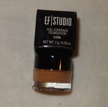 EF STUDIO Full Coverage Foundation Dark  0.25 OZ NEW - £5.54 GBP