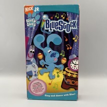 Blues Clues - Bluestock: Sing and Dance with Blue! (VHS, 2004) Nick Jr. - RARE - £18.45 GBP