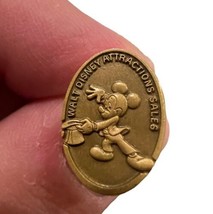 Walt Disney Attractions Sales Mickey Mouse Cast Member Pin WDW Rare - £94.03 GBP