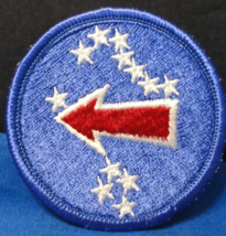 WW2 WWII US Army Patch Forces Pacific Ocean Area Red Arrow White Star Sh... - $8.75