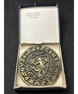 Very Rare Poland Collectible Medal Of City Seal of WARSAW 14th Century O... - £105.87 GBP