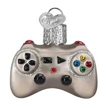 Old World Christmas Mini Video Game Controller Glass Hanging Ornament - $12.85