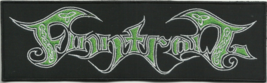 FINNTROLL logo -  EMBROIDERED SEW ON STRIP PATCH - $8.42