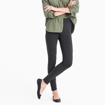 J. CREW Any Day Pant in Stretch Ponte Knit Charcoal Gray Size Large Petite - £26.64 GBP