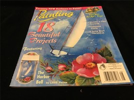 Painting Magazine August 2002 18 Beautiful Projects, Tropical Parrot Tray - £7.83 GBP