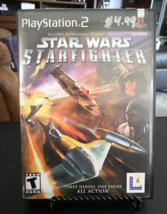 Star Wars: Starfighter (For Sony PlayStation 2, 2002) - Complete!!! - £5.53 GBP