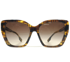 Burberry Sunglasses Tamsin B4366 3981/13 Brown Checkered Brown Lenses 55-16-14 - £85.02 GBP