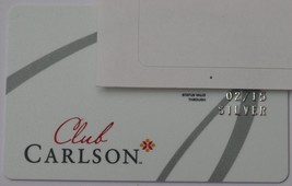 Expired Club Carlson Hotel Loyalty Card Silver Collectible - £4.69 GBP