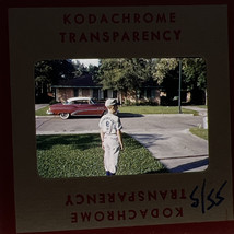 Boy In Baseball Uniform 35mm Slide Brazos Engineers Little League 1955 K... - €6,56 EUR