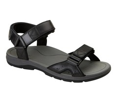 Vionic men&#39;s canoe leo sandal in BLACK - size 8 - £67.22 GBP