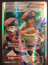Pokemon TCG Pokemon Ranger 113/114 XY Steam Siege Full Art Ultra Rare NM - £7.85 GBP