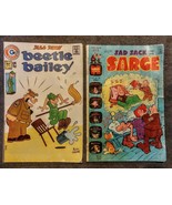 Sad Sack and the Sarge, June 1974 #107, Beetle Bailey, May 1974 #105 - $10.76 CAD