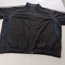 CW Sport Men's Black Full Zip Pockets Long Sleeve Jacket Size 2XL image 8