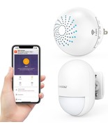 Singcall Wireless Motion Sensor Alarm Driveway Alarm Indoor Smart Motion... - $81.52 CAD