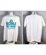 Kona Brewing Liquid Aloha Hawaii Big Wave Beer T Shirt Mens XL - $23.71