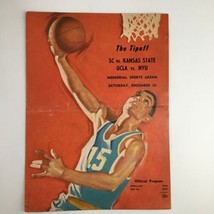 December 10 1961 NCAA Basketball UCLA vs NYU The Tipoff Official Program - £37.32 GBP