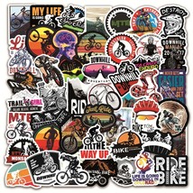 10/30/50/100PCS Mountain Bike MTB Graffiti Stickers Laptop Guitar Luggage Skated - £36.04 GBP