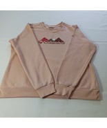 Columbia Sweatshirt Women's Large Crew Neck Sweater XL5531 Peach Graphic... - $19.79