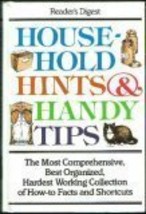 Household Hints &amp; Handy Tips Hardcover Book by Reader&#39;s Digest 0895772760 - $2.25