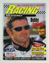 Bobby Labonte Signed October 2000 Racing Milestones Magazine Autographed - $19.79