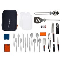 Kitchen Camping Cooking Equipment Kit Outdoor Portable Accessories Utensils New~ - $86.99