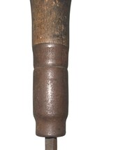 Vintage Grobet File Lutz Wood Handle 16” Machinist Rasp USA image 4