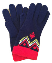 VINTAGE WOMAN&#39;S ACRYLIC KNIT GLOVES NEW/OLD STOCK ONE SIZE Taiwan - $357.88 MXN