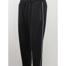 Men's Monte Carlo Turkey Jogging Suit 2pc Jump Set Stretchable 95164 Black image 8