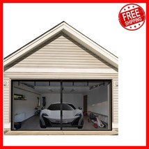 Fiberglass Garage Door Screen with 6 Straps - Quick and Easy Installatio... - $1,638.52 MXN