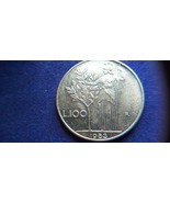 Vintage Italy 1983 coin 100 lire, Italian Republic. A very rare coin. - $1,121.40 MXN