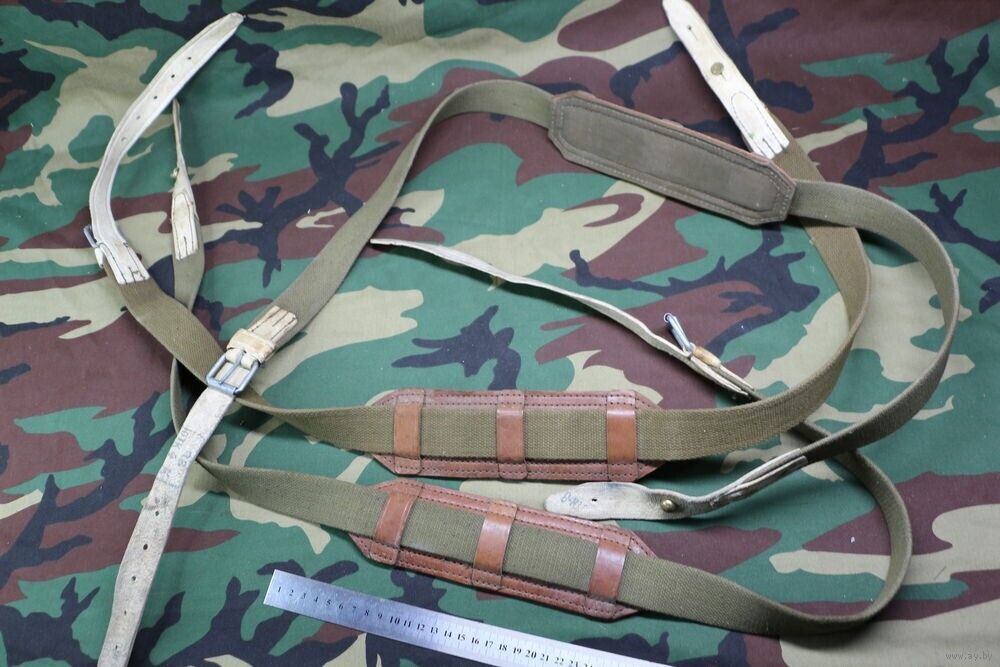 1 pcs  Belt DP-27 SVT / AVT rawhide leather RKKA WAR Marks.USSR Original... - $34.21