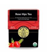 Rosehips Tea Organic Herbs, 18 Bleach Free Tea Bags - £9.23 GBP